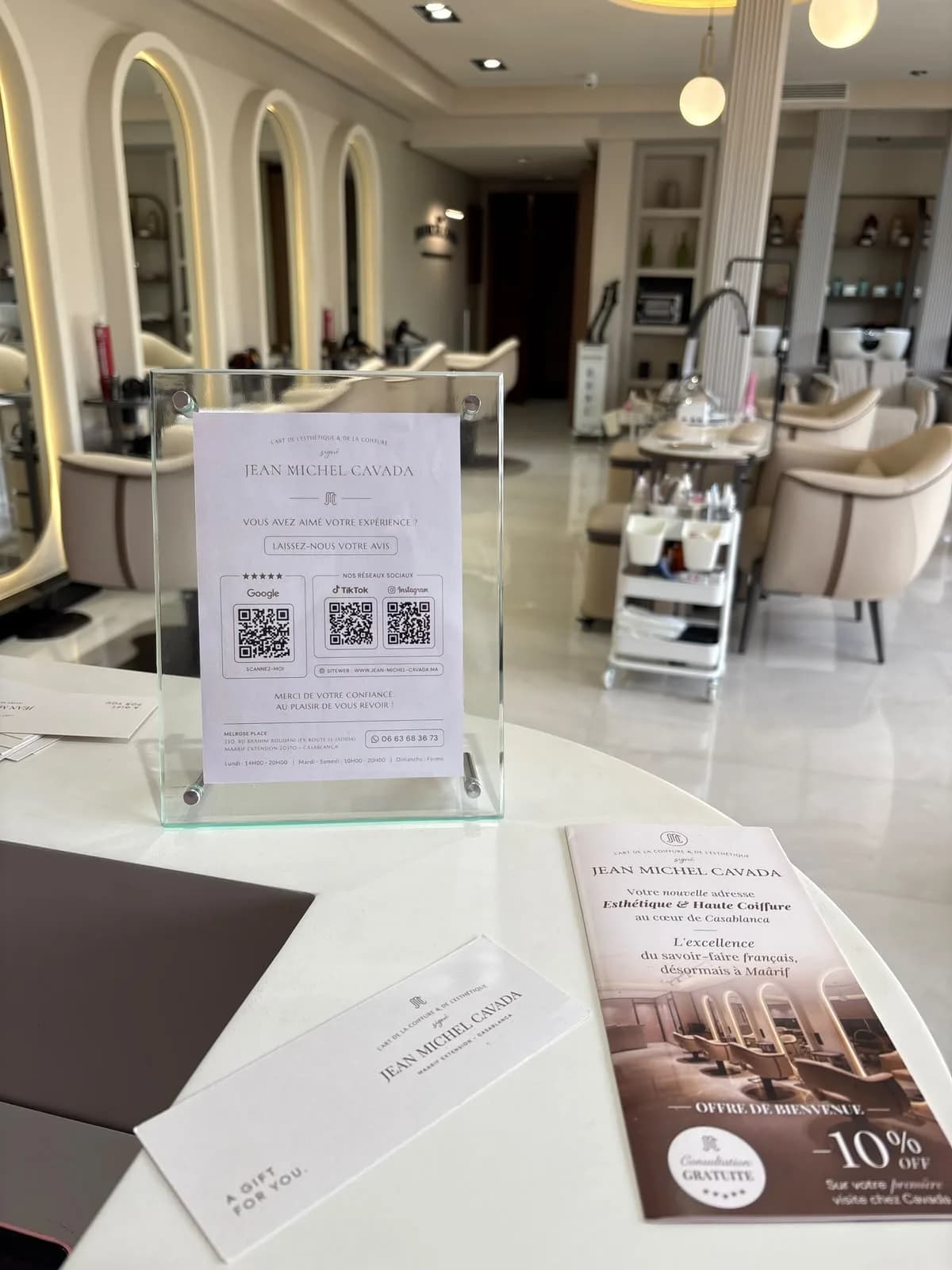 Galerie Jean Michel Cavada - Coiffure & Esthétique - Maarif Casablanca